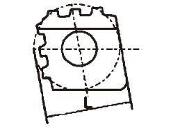 R 平形四邊形parallelogram尺寸